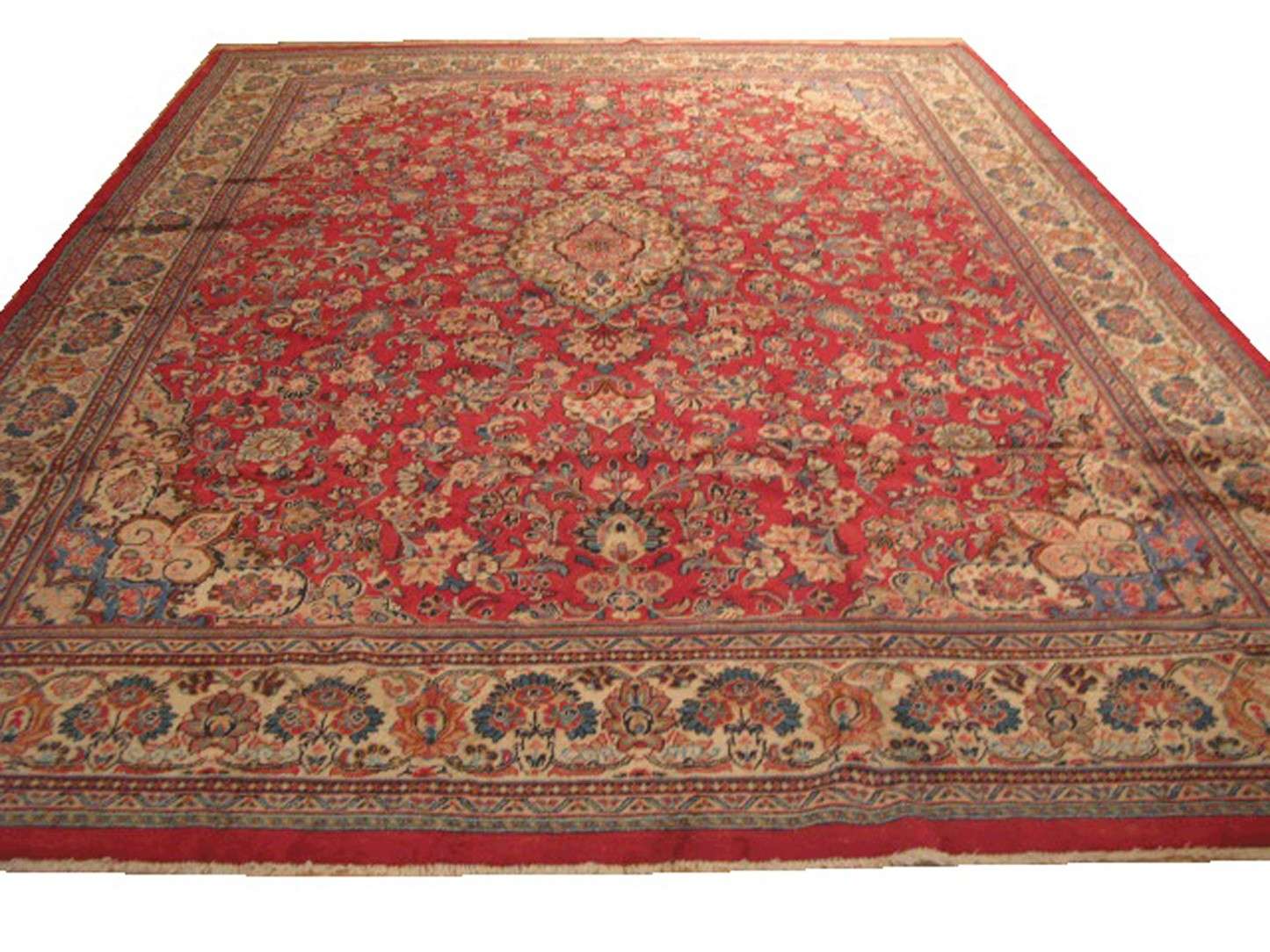10' 6" x 14' 4" Persian Sarouk Rug