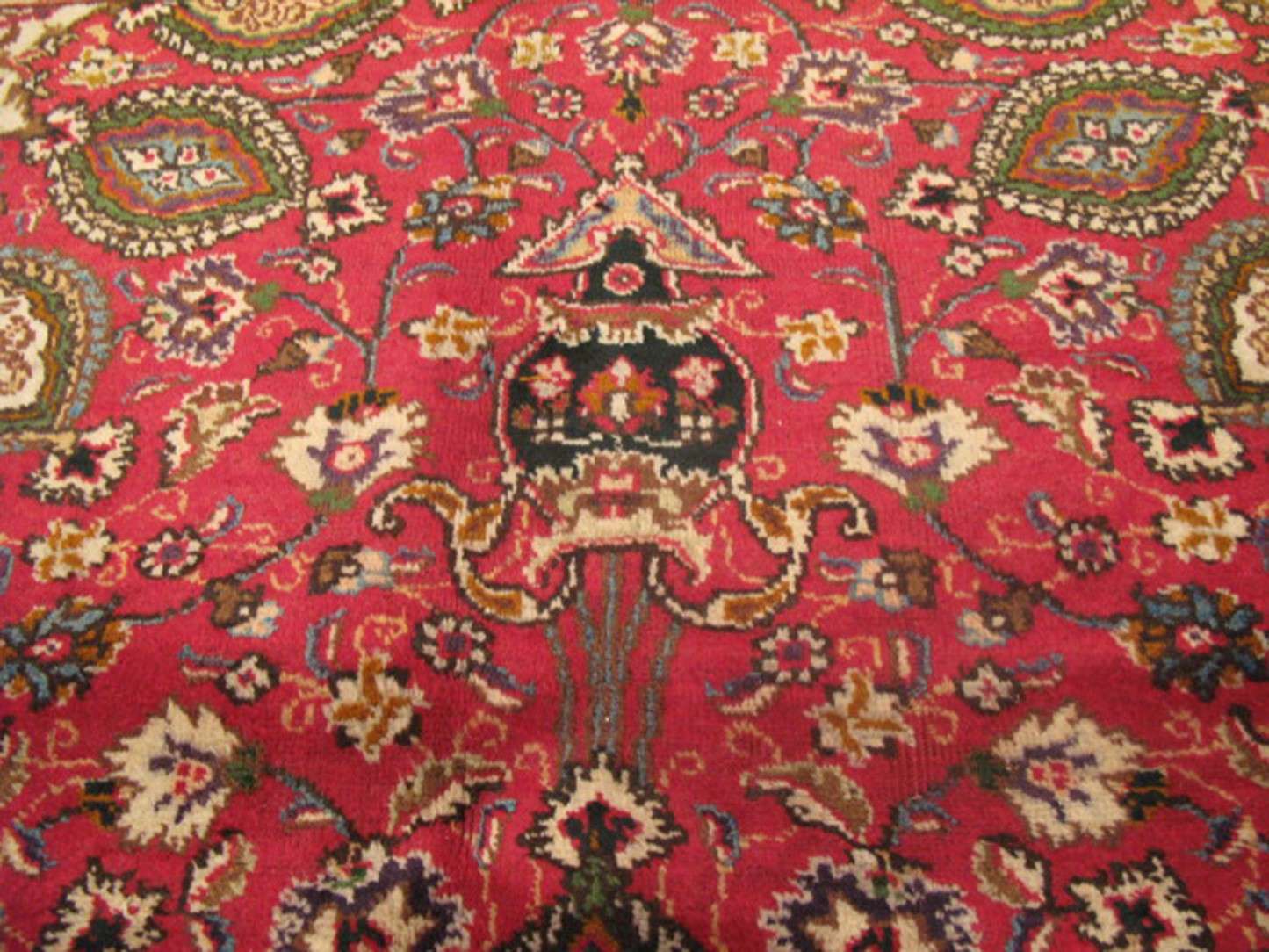 6' 8" x 9' 7" Persian Tebriz Rug - Image 10