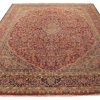 9' 2" x 11' 1" Persian Kirman Rug