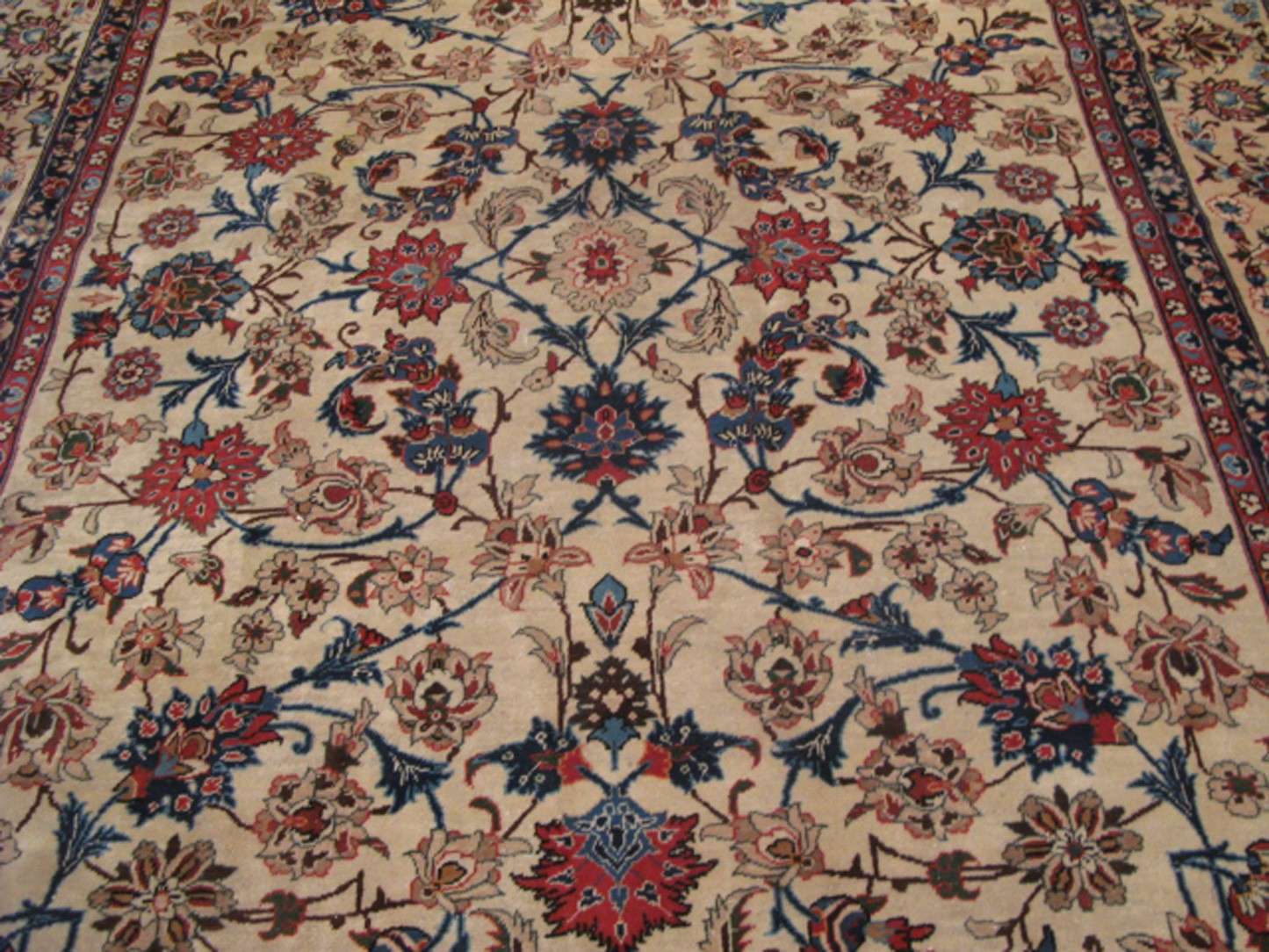 8' 2" x 11' 5" Persian Tebriz Rug - Image 10