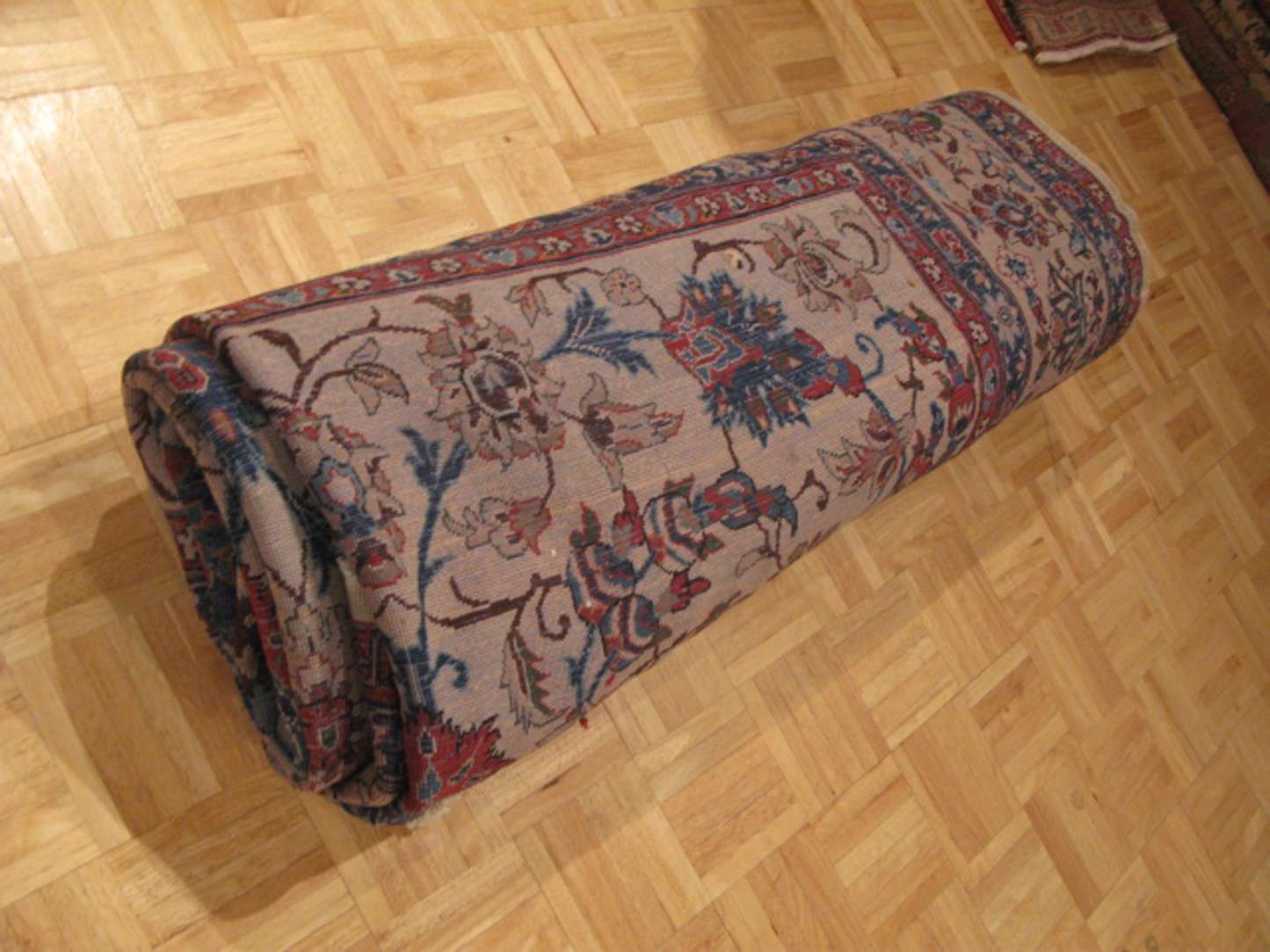 8' 2" x 11' 5" Persian Tebriz Rug - Image 12