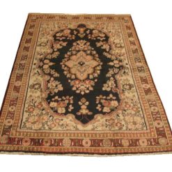 4' 2" x 6' 2" Persian Sarouk Rug
