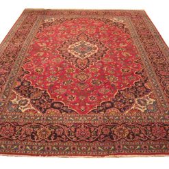 8' 2" x 11' 6" Persian Keshan Rug