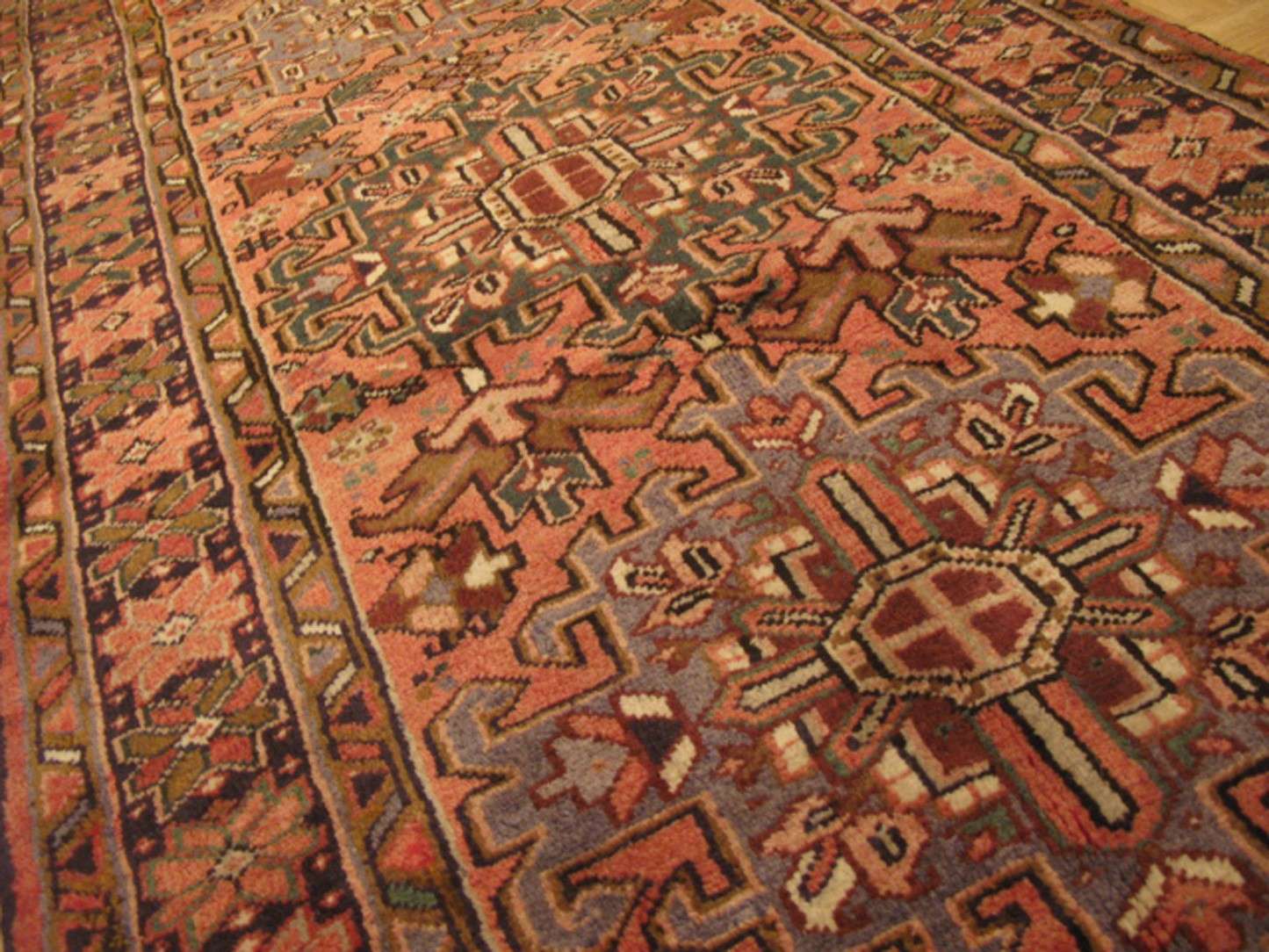 3' 6" x 10' 5" Persian Heriz Runner - Image 5