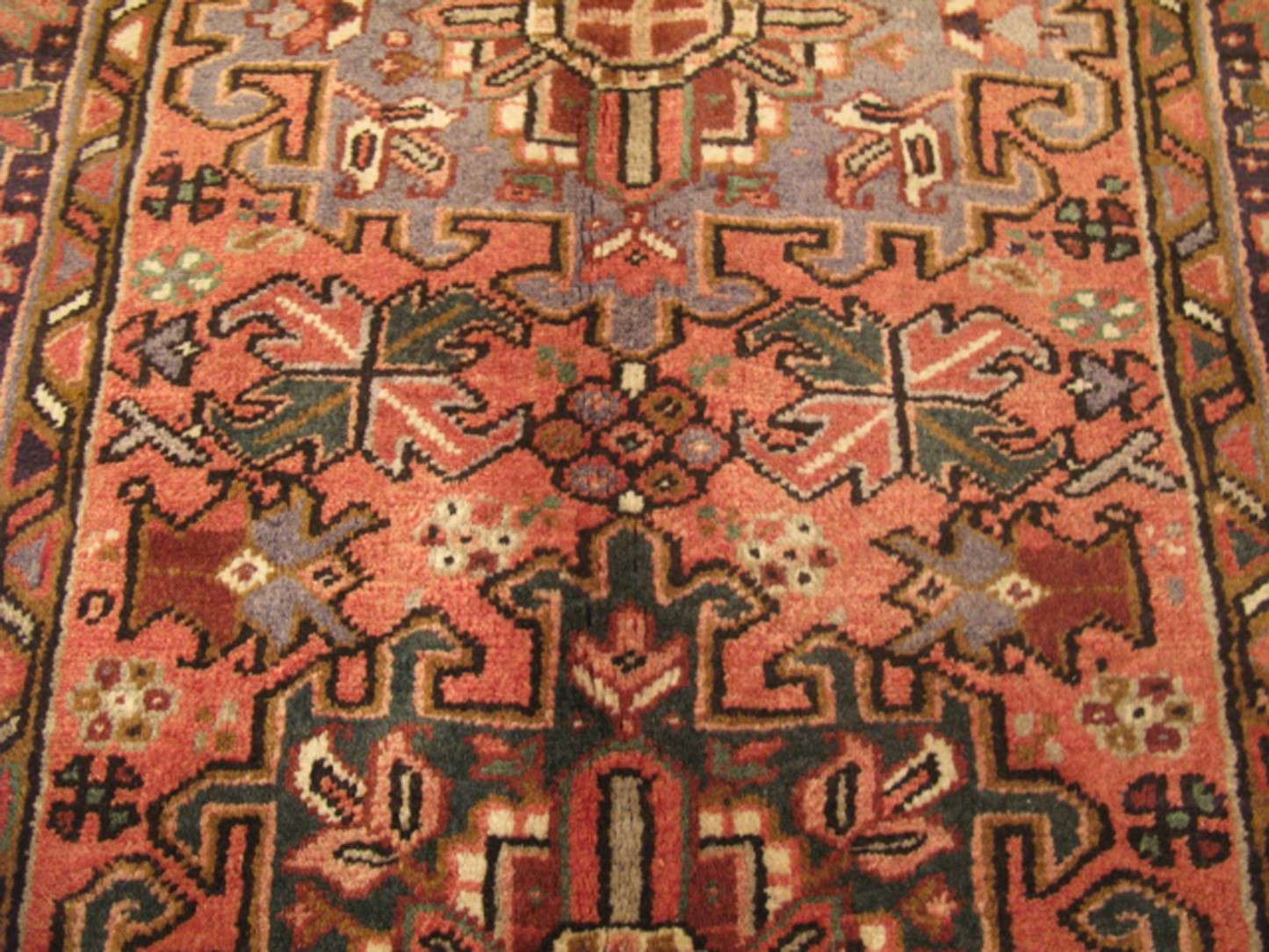3' 6" x 10' 5" Persian Heriz Runner - Image 8