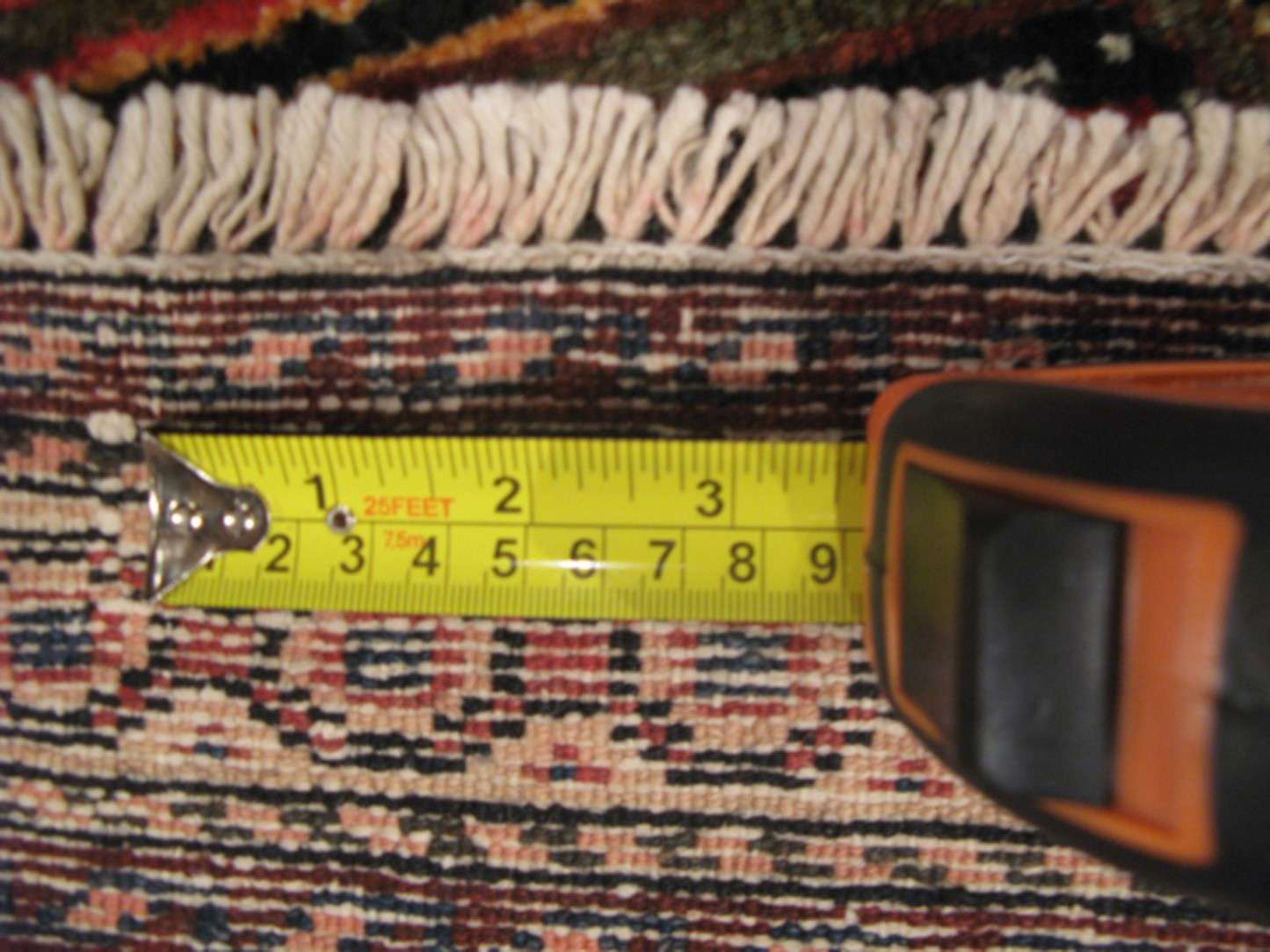 3' 5" x 10' 4" Persian Mazlaghan Runner - Image 13