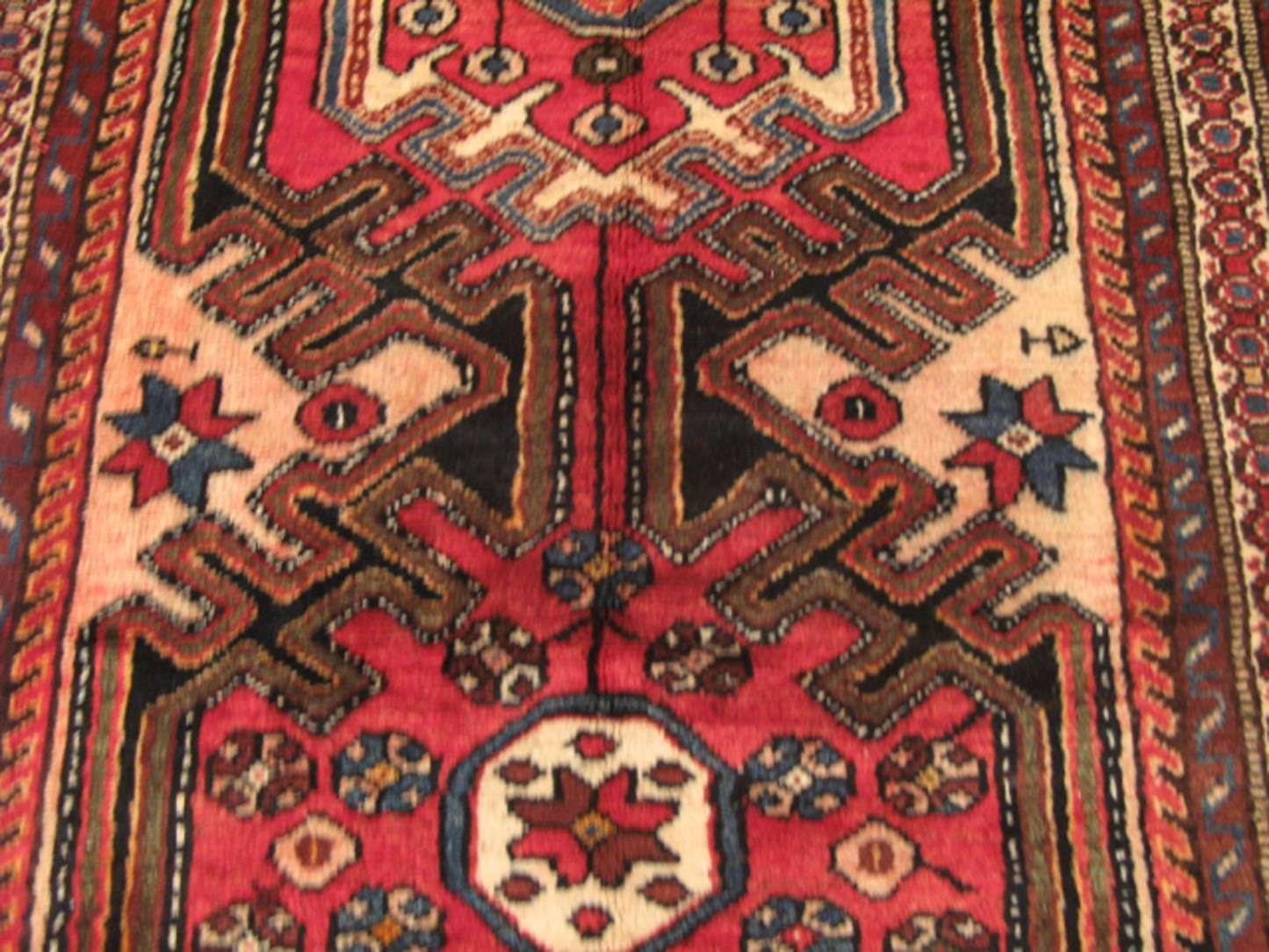 3' 5" x 10' 4" Persian Mazlaghan Runner - Image 4