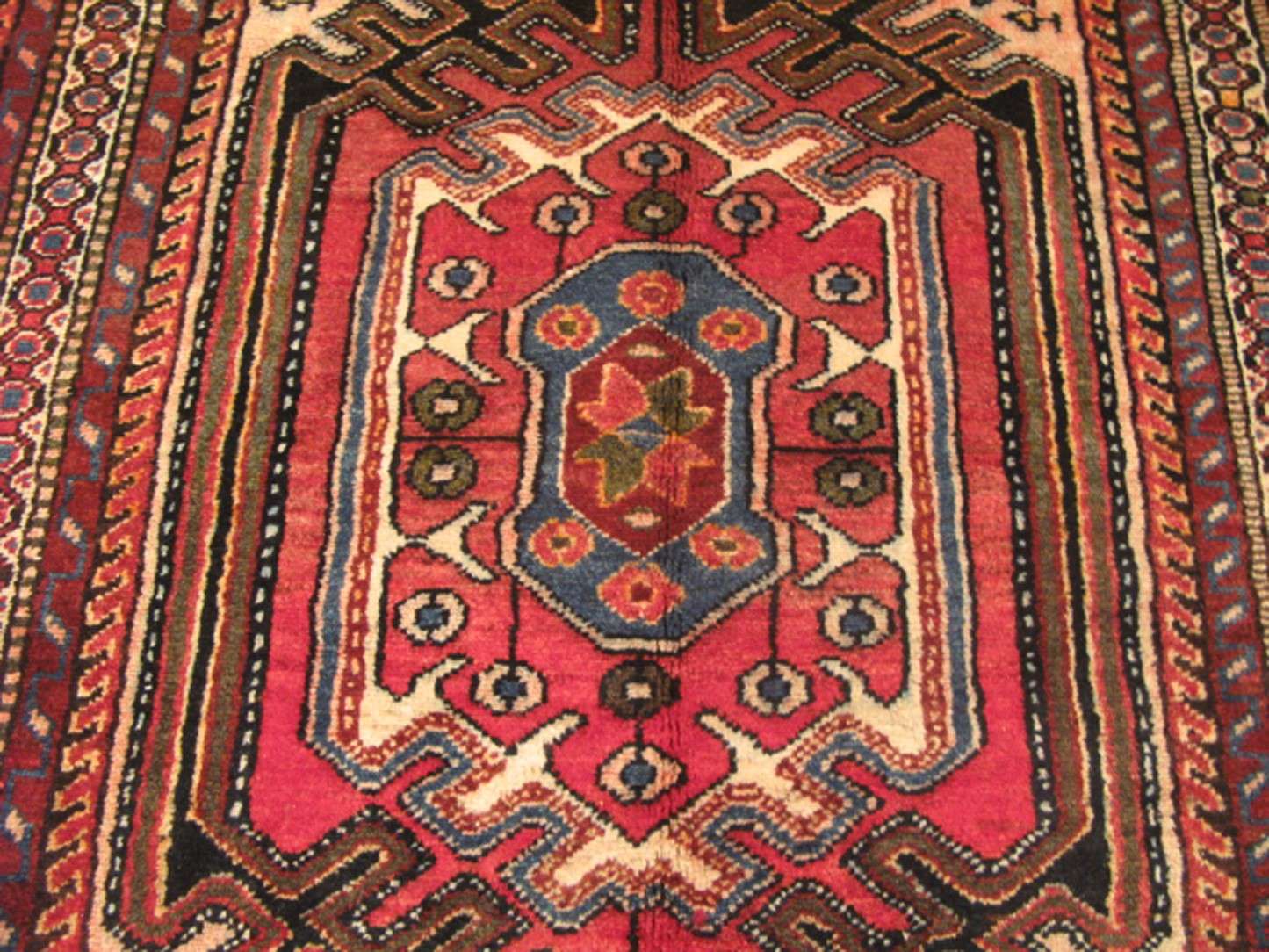 3' 5" x 10' 4" Persian Mazlaghan Runner - Image 7