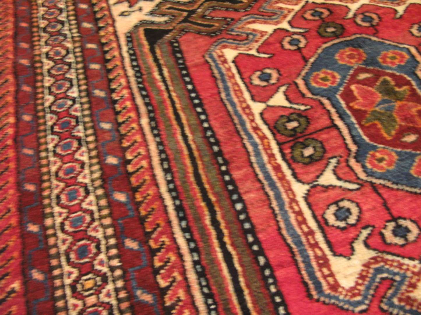 3' 5" x 10' 4" Persian Mazlaghan Runner - Image 11