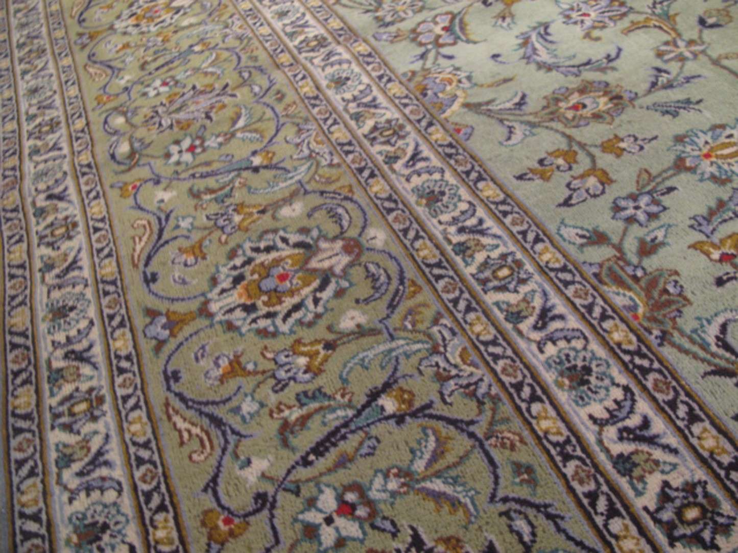 9' 9" x 13' 2" Persian Dabir Rug - Image 11