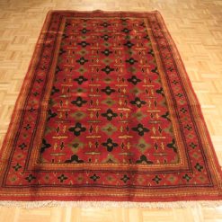 Alternative view of 4' 4" x 8' 2" Persian Hamadan Rug