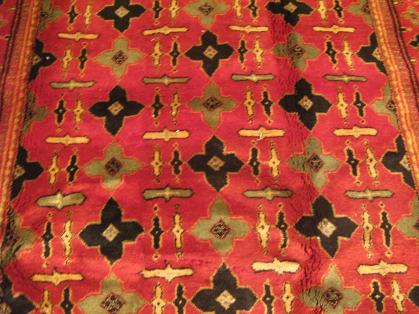 4' 4" x 8' 2" Persian Hamadan Rug - Image 5