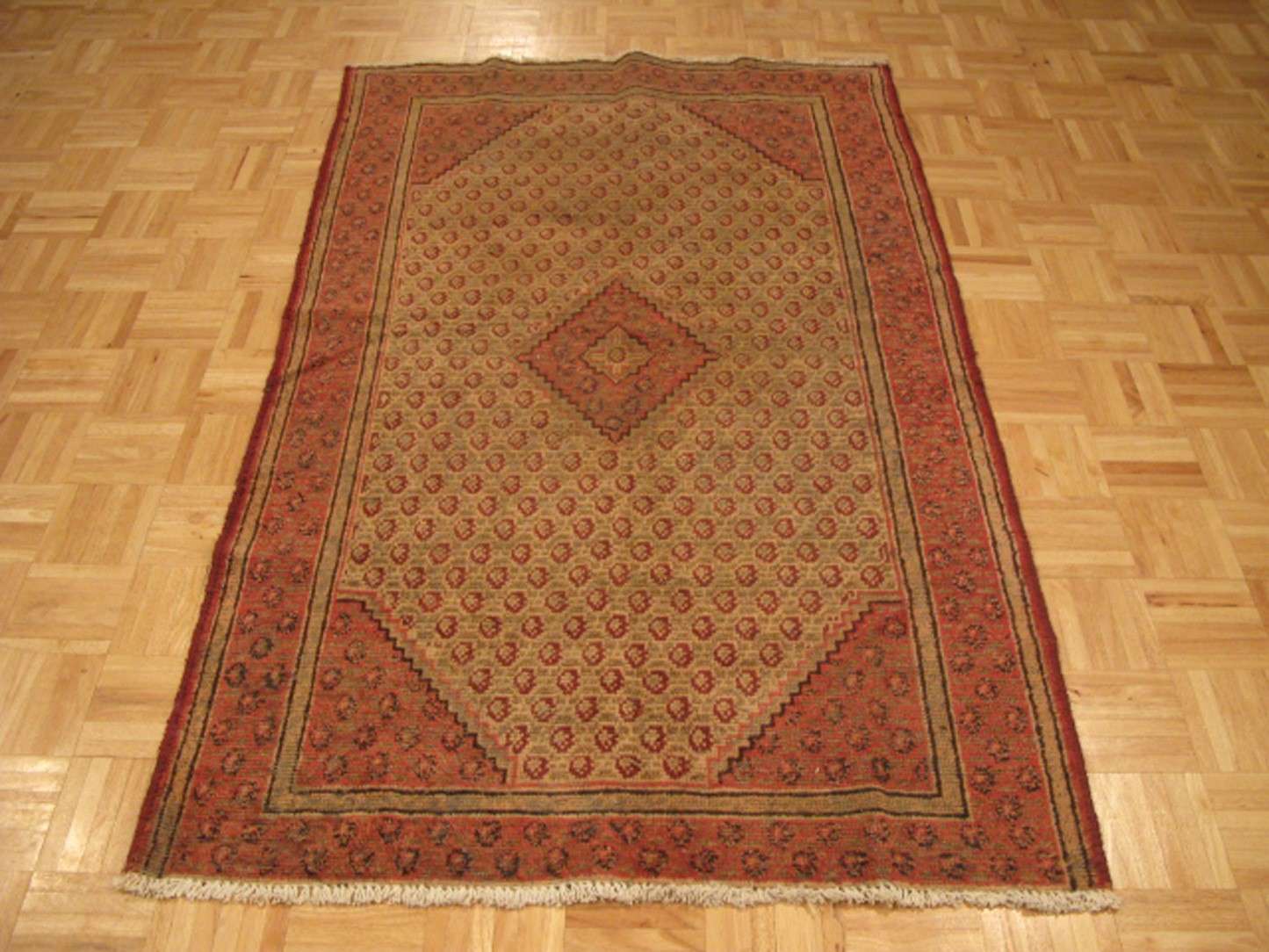 3' 8" x 6' 2" Persian Malayer Rug - Image 2