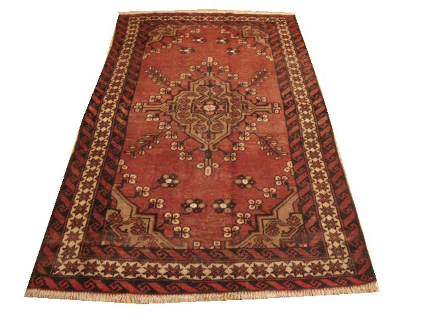 4' 0" x 6' 9" Persian Ferdos Rug
