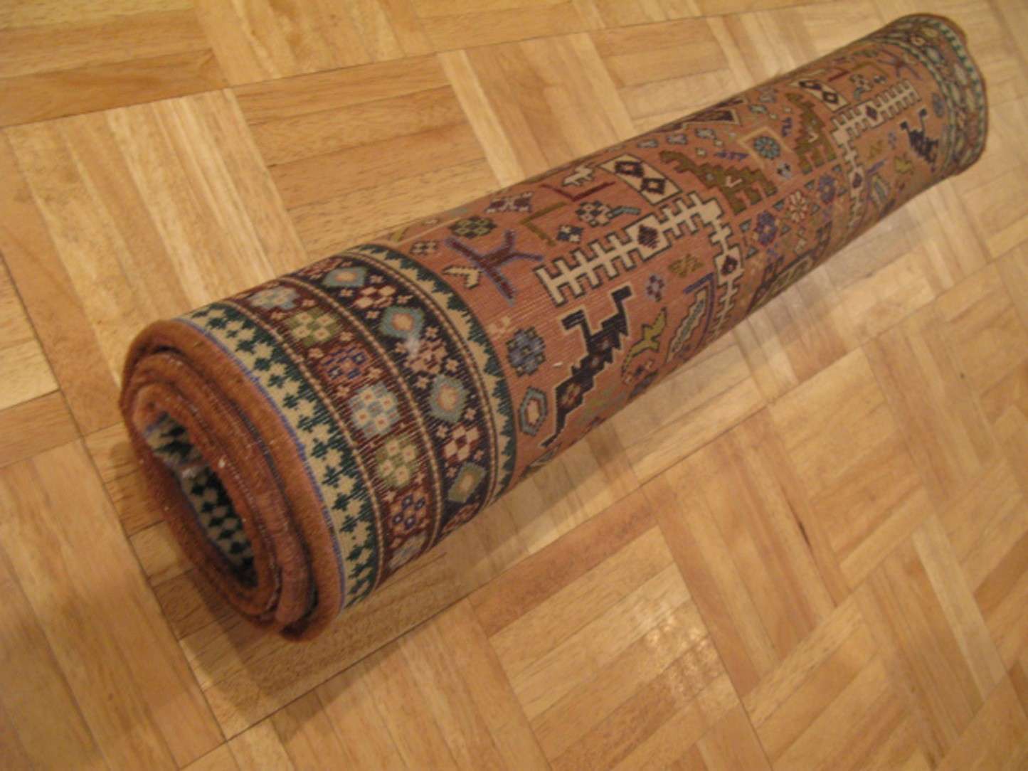 3' 6" x 3' 7" Persian Ardabil Square Rug - Image 12