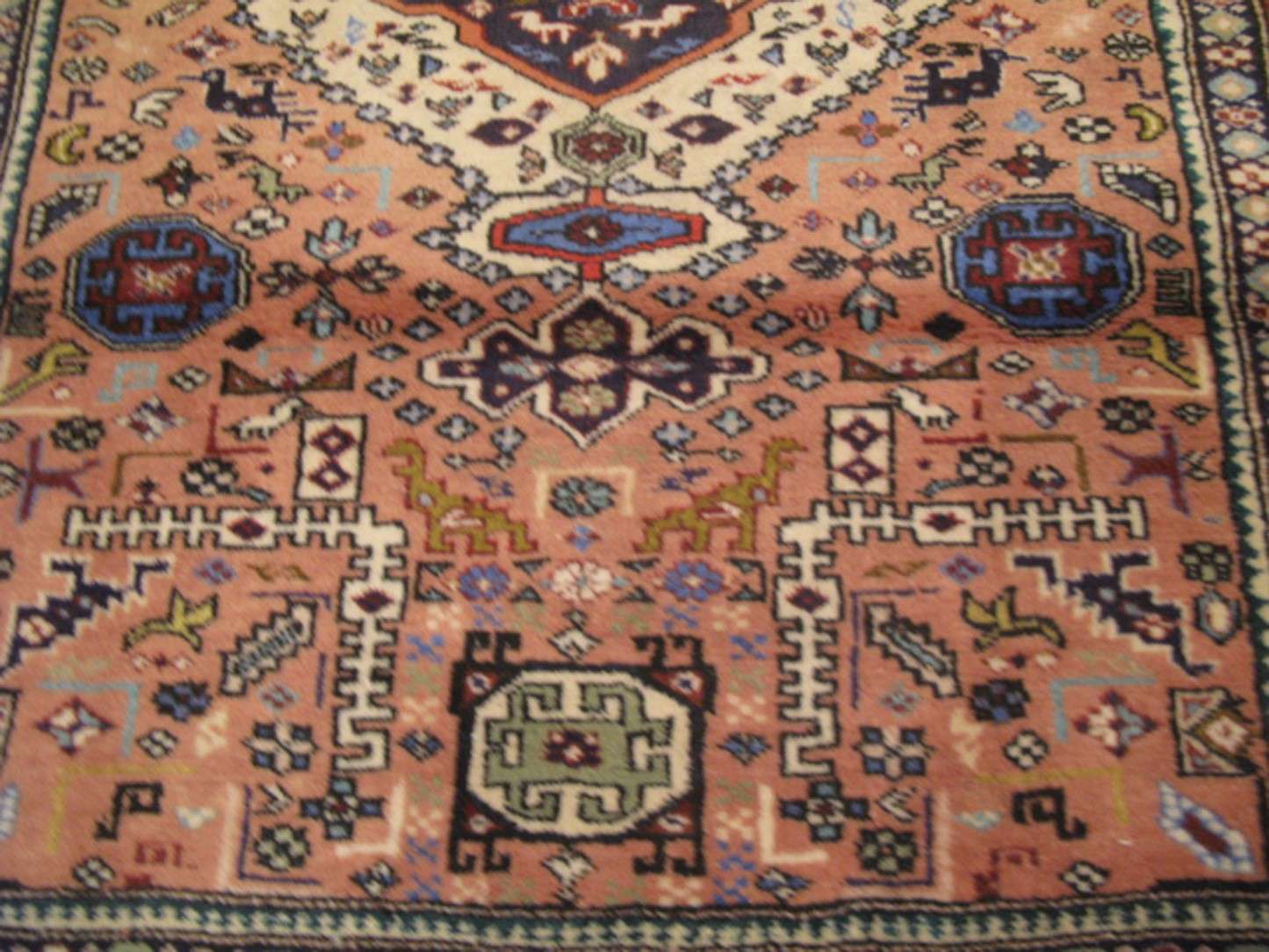 3' 6" x 3' 7" Persian Ardabil Square Rug - Image 7