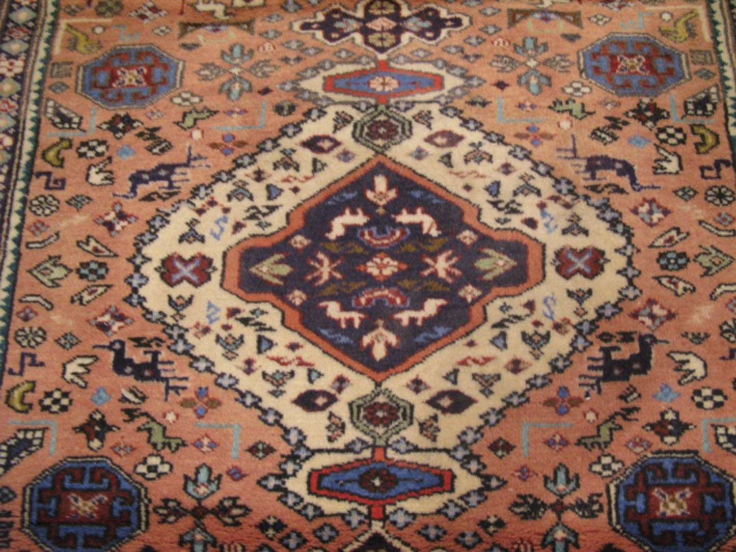 3' 6" x 3' 7" Persian Ardabil Square Rug - Image 9