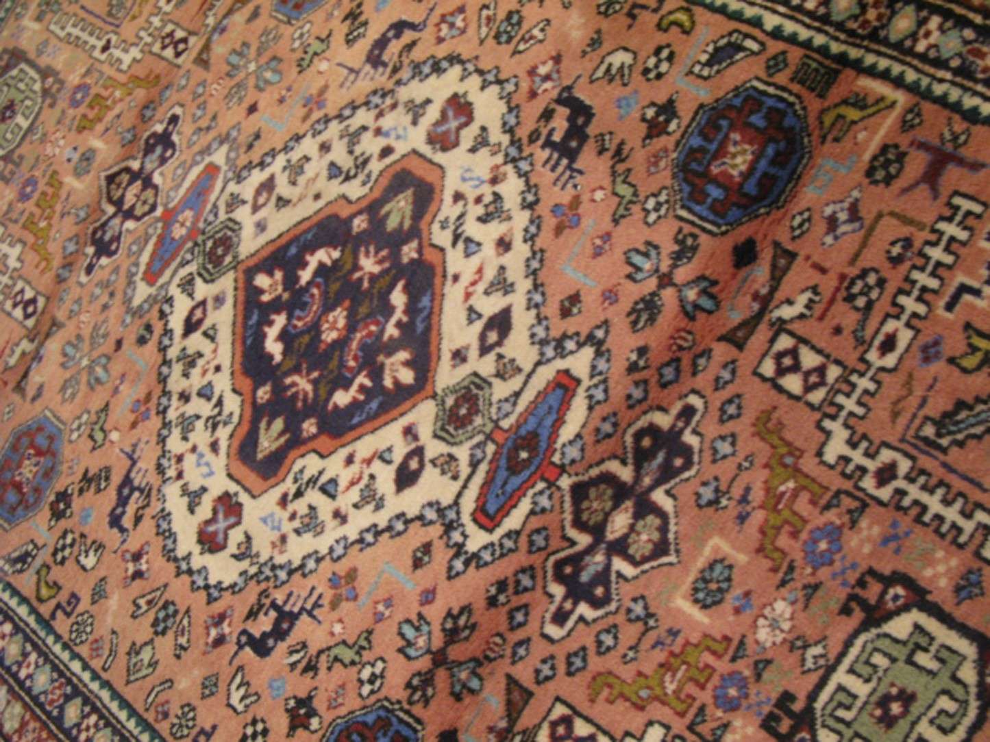 3' 6" x 3' 7" Persian Ardabil Square Rug - Image 3