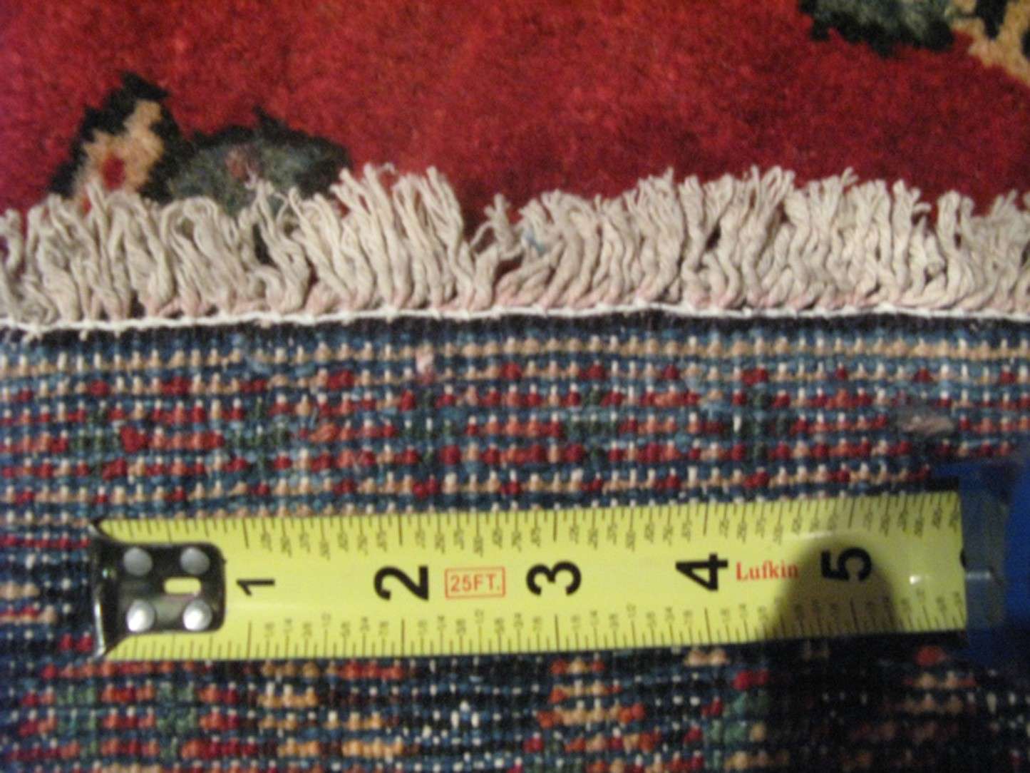 4' 4" x 6' 7" Persian Sarouk Rug - Image 13