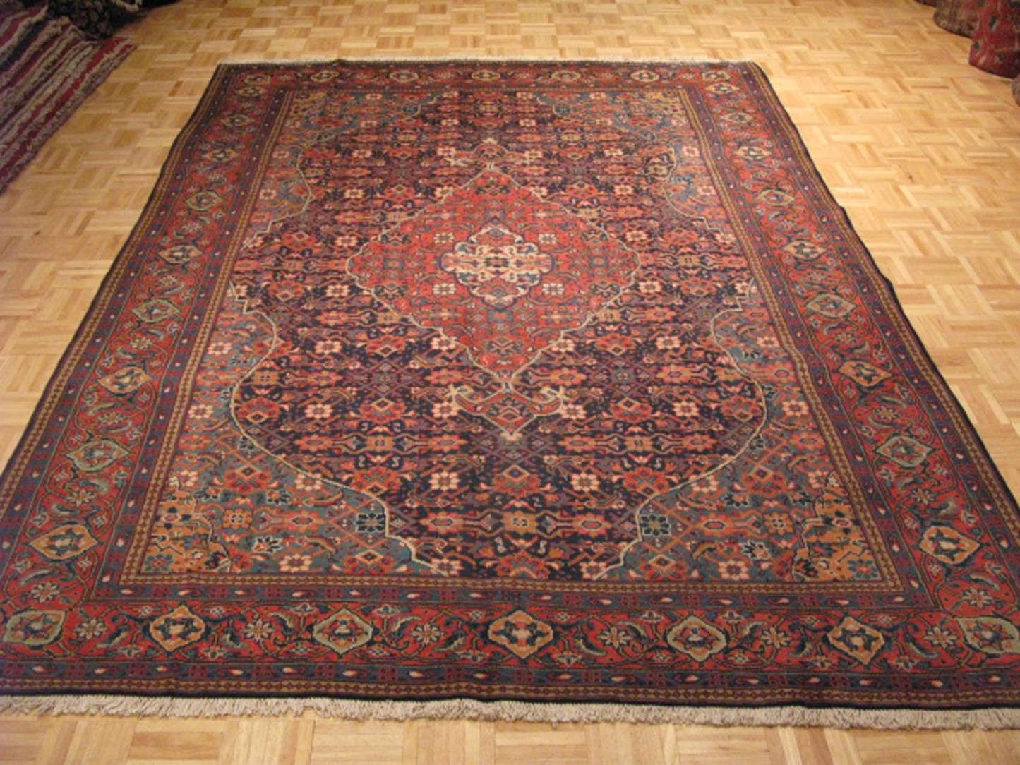 7' 3" x 10' 0" Persian Sarouk Rug - Image 2