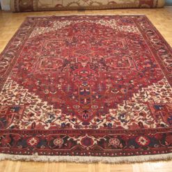 Alternative view of 8' 0" x 11' 8" Persian Heriz Rug