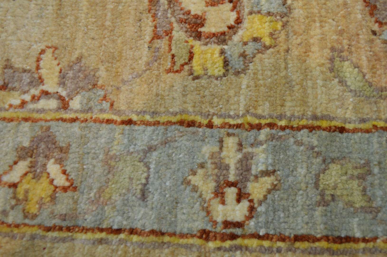 2' 2" x 3' 1" India Oushak Rug - Image 4