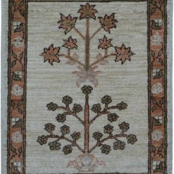 1' 8" x 2' 3" India Oushak Rug