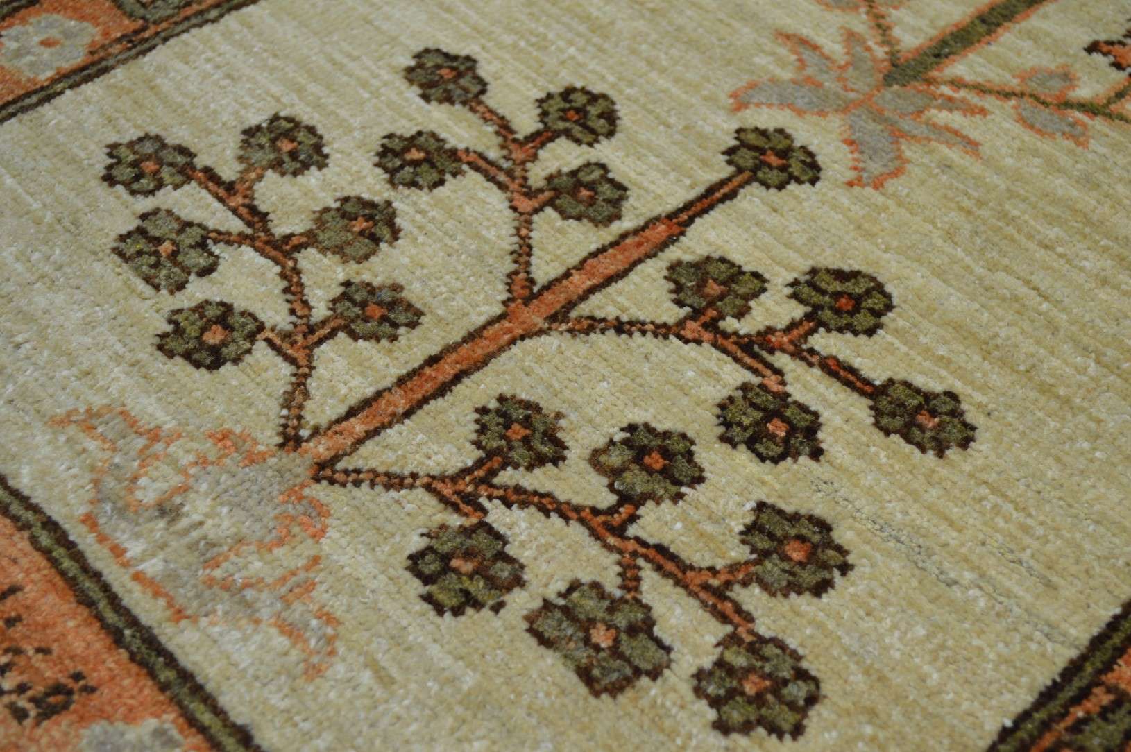 1' 8" x 2' 3" India Oushak Rug - Image 9