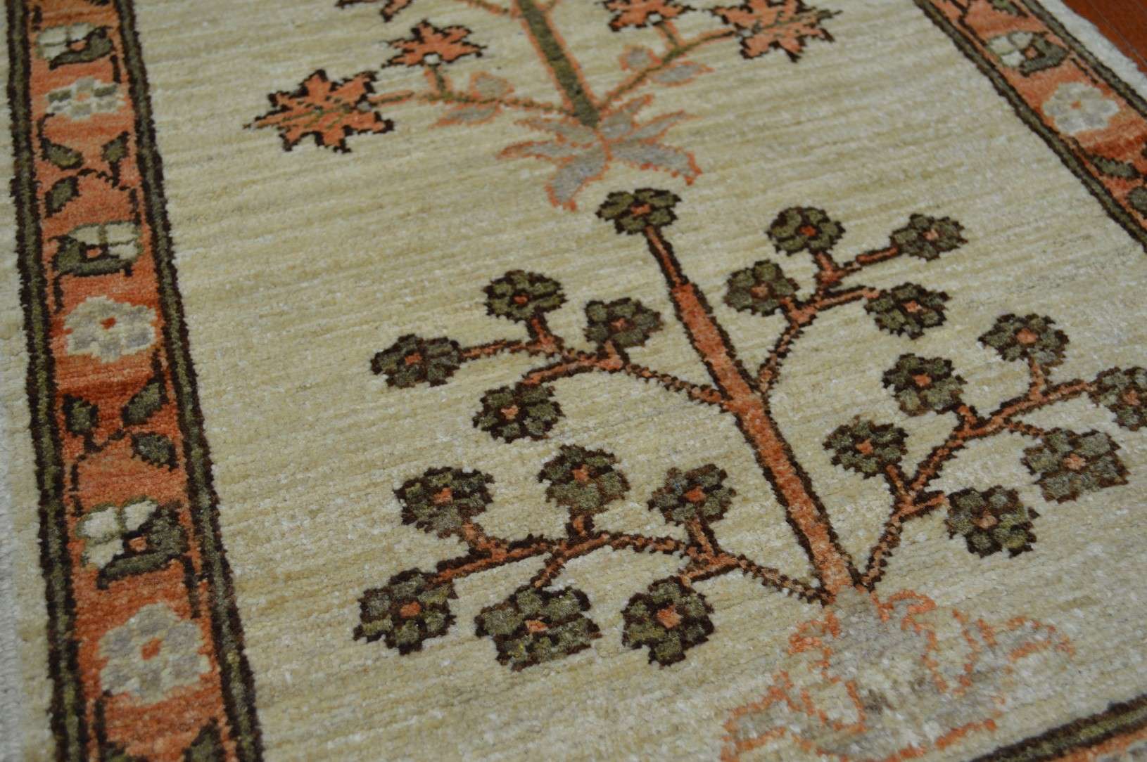 1' 8" x 2' 3" India Oushak Rug - Image 3