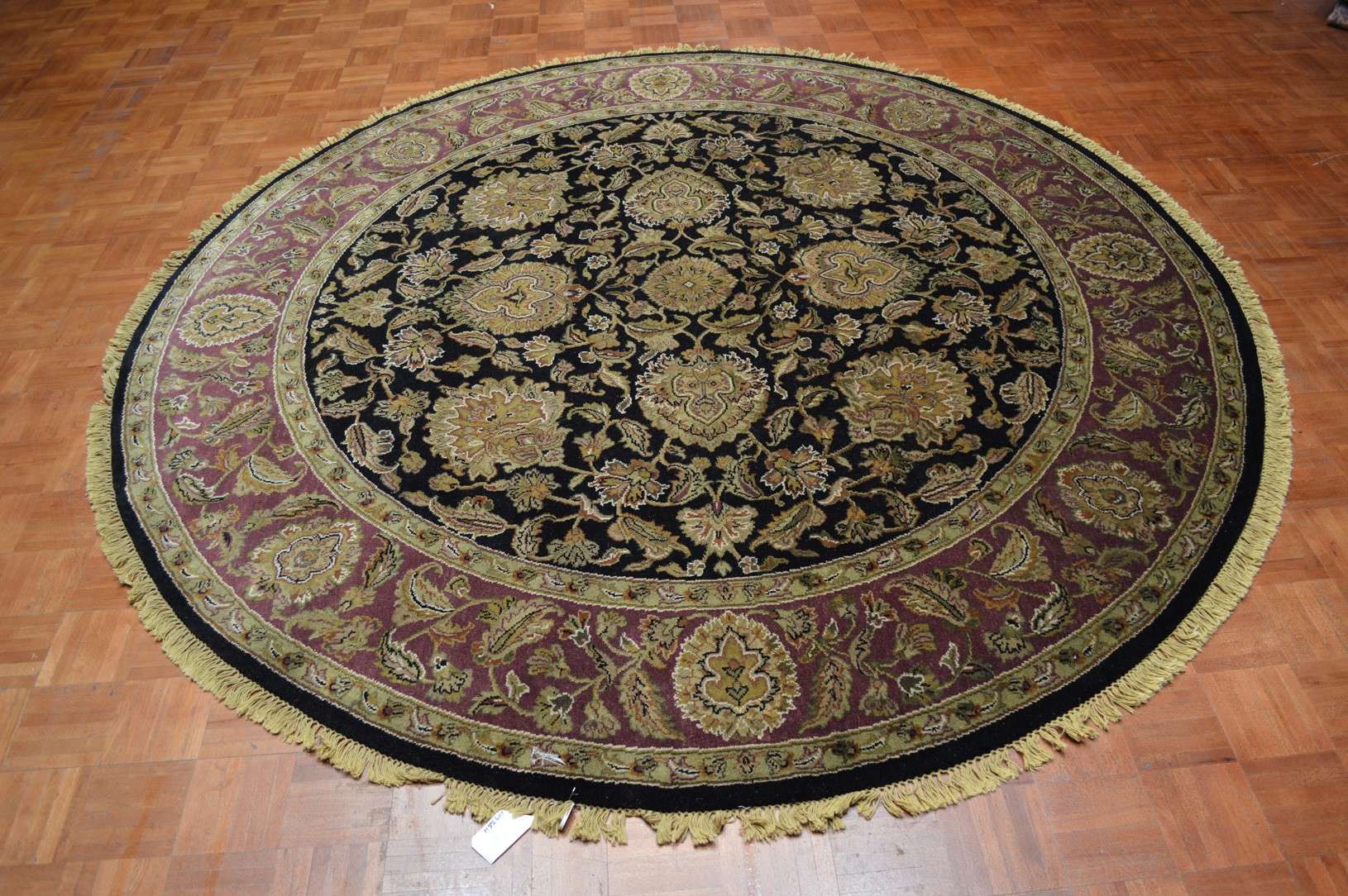 8' 4" x 8' 4" India Agra Round Rug - Image 2