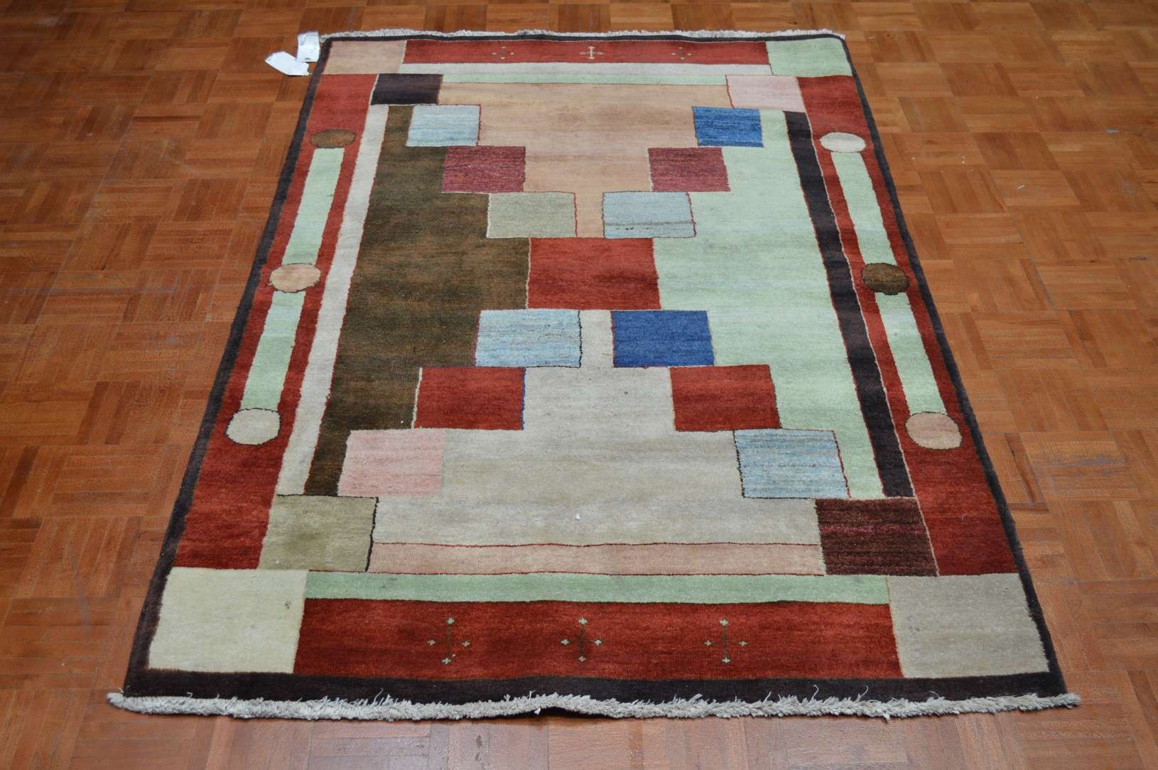 4' 3" x 6' 1" India Gabbeh Rug - Image 2