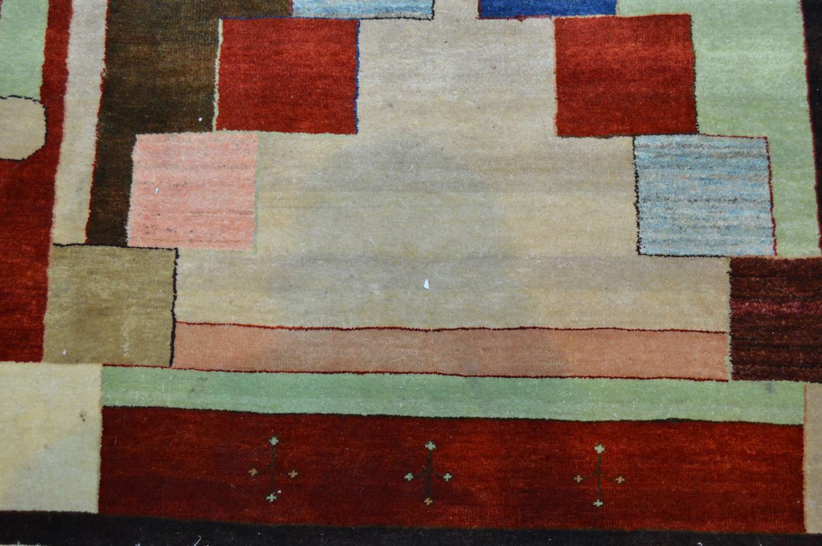 4' 3" x 6' 1" India Gabbeh Rug - Image 5