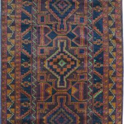 3' 6" x 6' 7" Afghanistan Belouch Rug