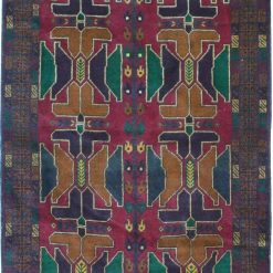 3' 5" x 6' 4" Afghanistan Belouch Rug