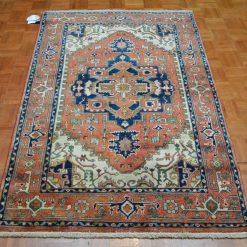 Alternative view of 3' 8" x 6' 0" India Serapi Rug