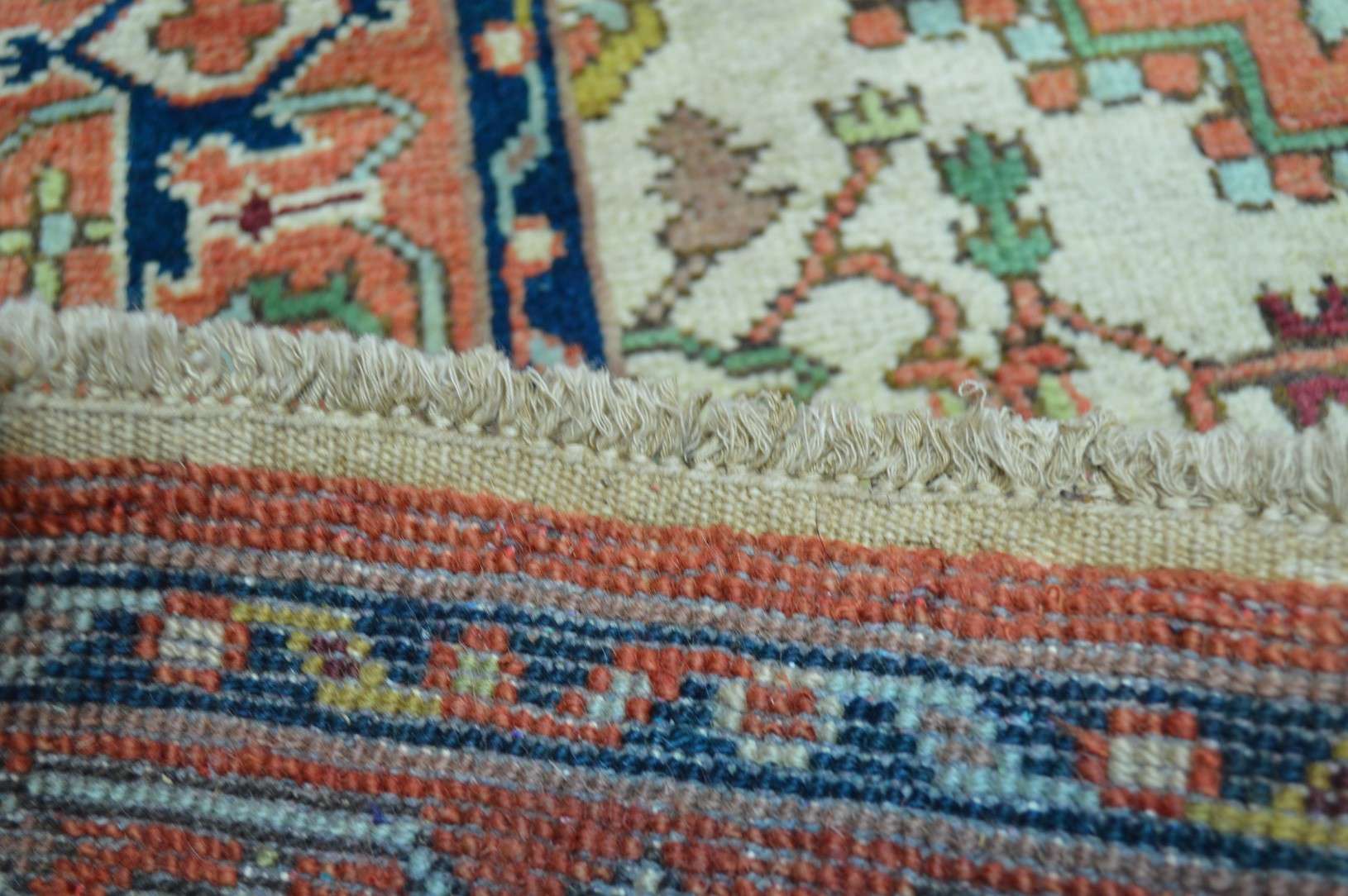 3' 8" x 6' 0" India Serapi Rug - Image 13