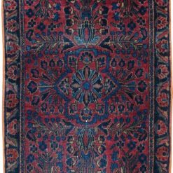 1' 9" x 4' 0" Persian Sarouk Rug