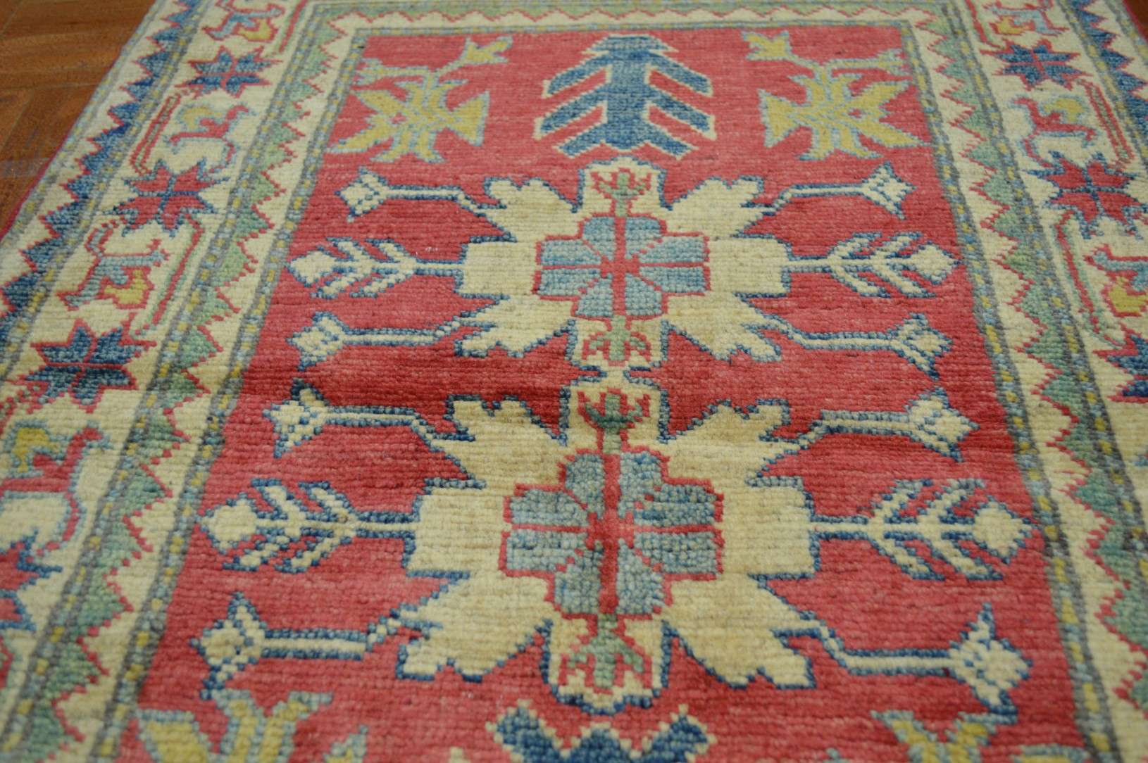 2' 3" x 3' 3" Pakistan Kazak Rug - Image 3