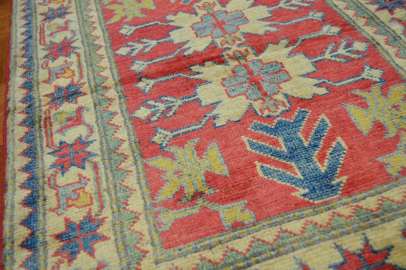 2' 3" x 3' 3" Pakistan Kazak Rug - Image 9