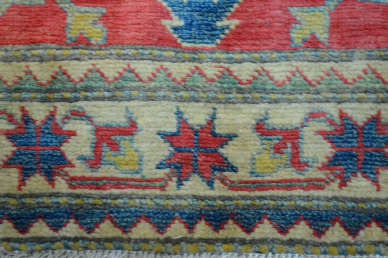 2' 3" x 3' 3" Pakistan Kazak Rug - Image 8
