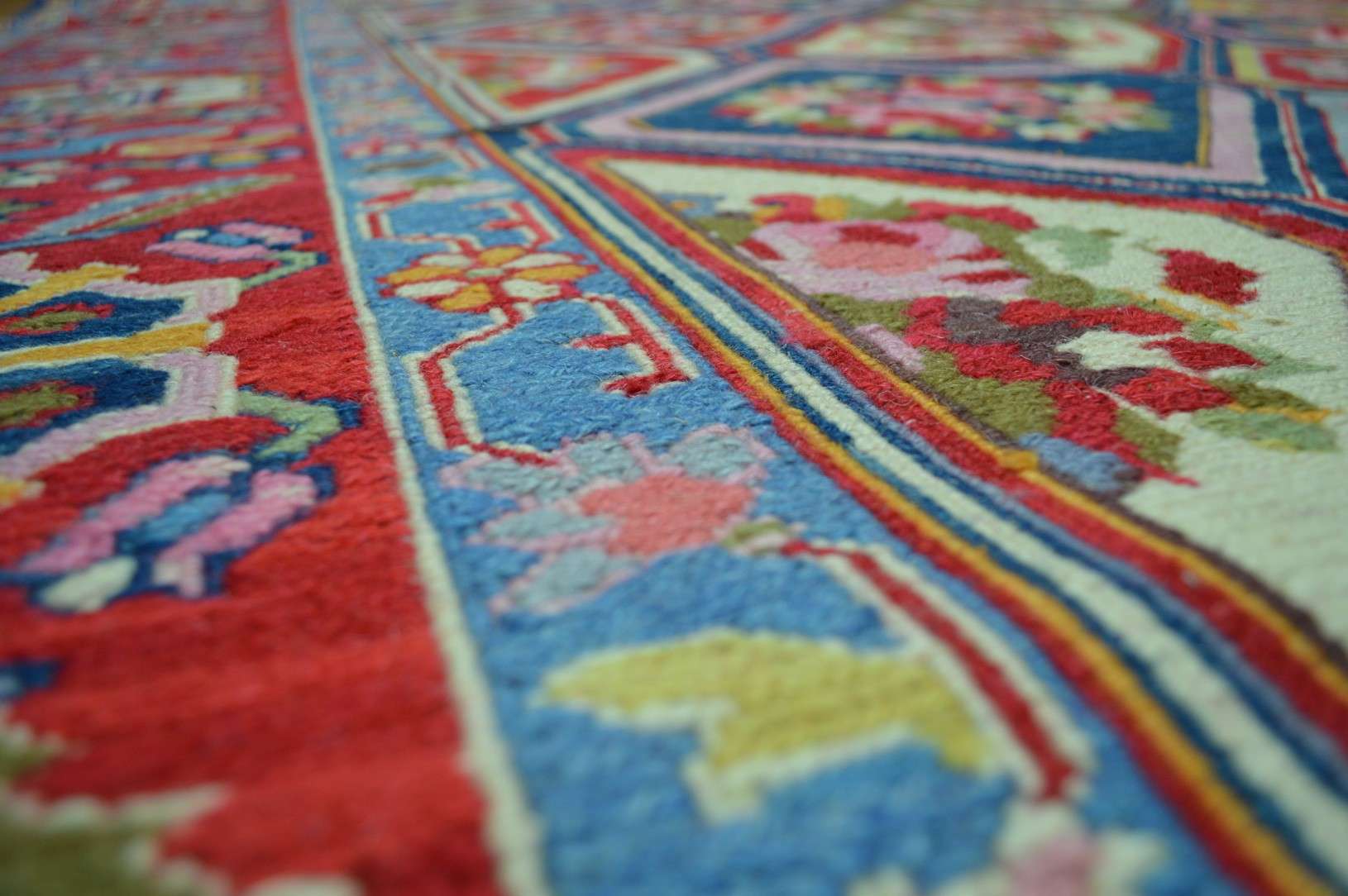 8' 5" x 11' 7" India Soumak Rug - Image 10
