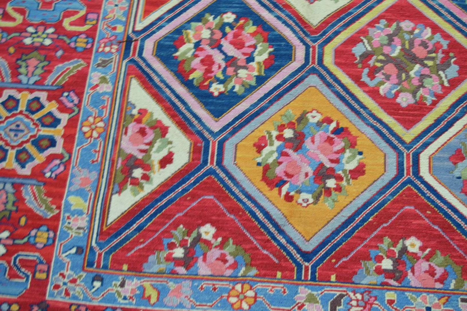 8' 5" x 11' 7" India Soumak Rug - Image 5