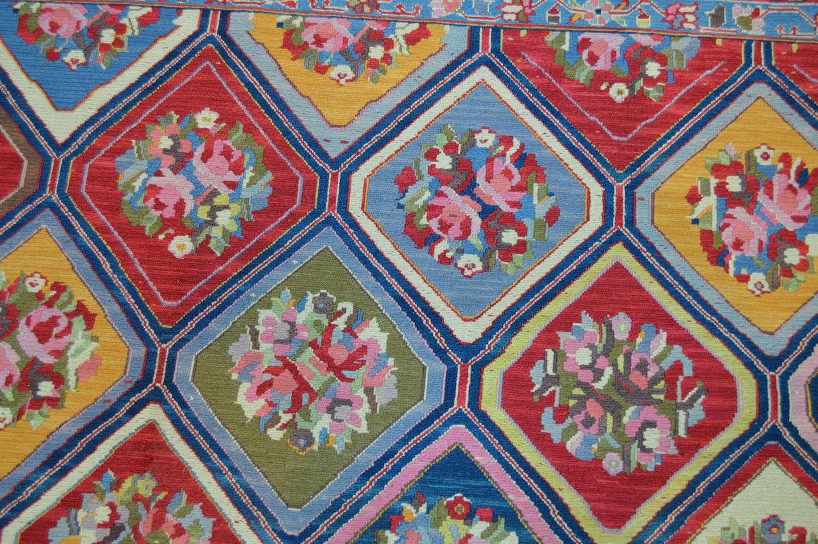 8' 5" x 11' 7" India Soumak Rug - Image 7
