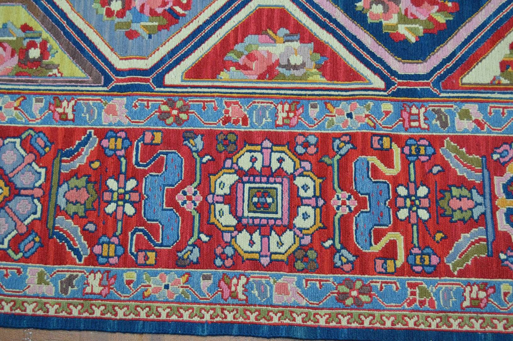 8' 5" x 11' 7" India Soumak Rug - Image 8