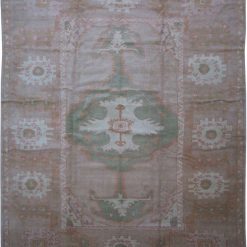 10' 7" x 13' 8" Turkish Oushak Rug