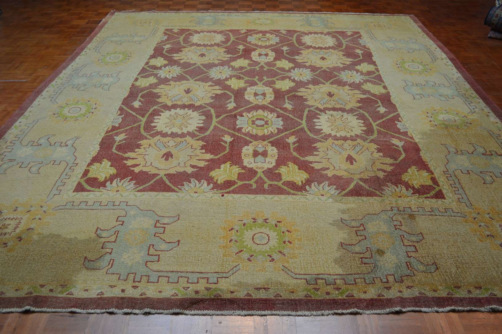 10' 6" x 13' 5" Turkish Oushak Rug - Image 11