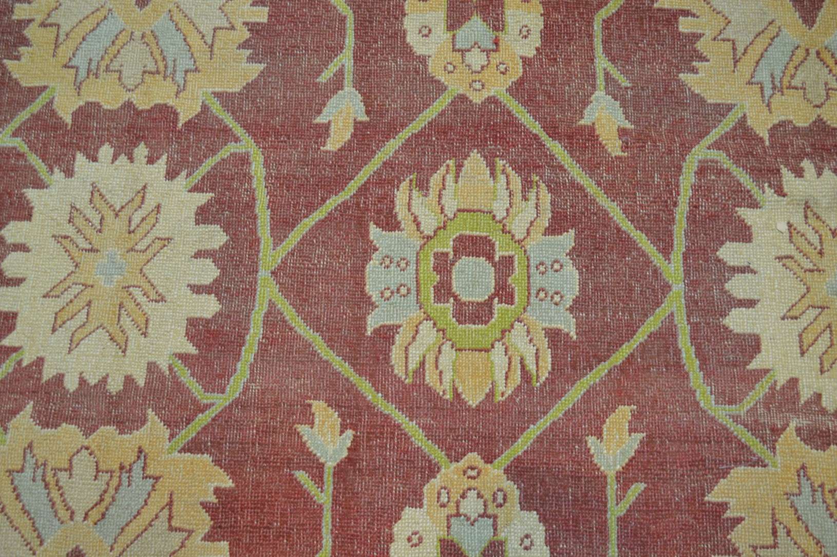 10' 6" x 13' 5" Turkish Oushak Rug - Image 7