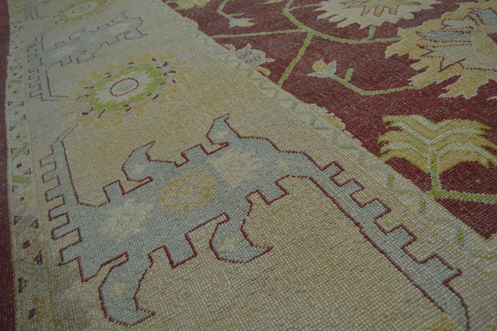 10' 6" x 13' 5" Turkish Oushak Rug - Image 10