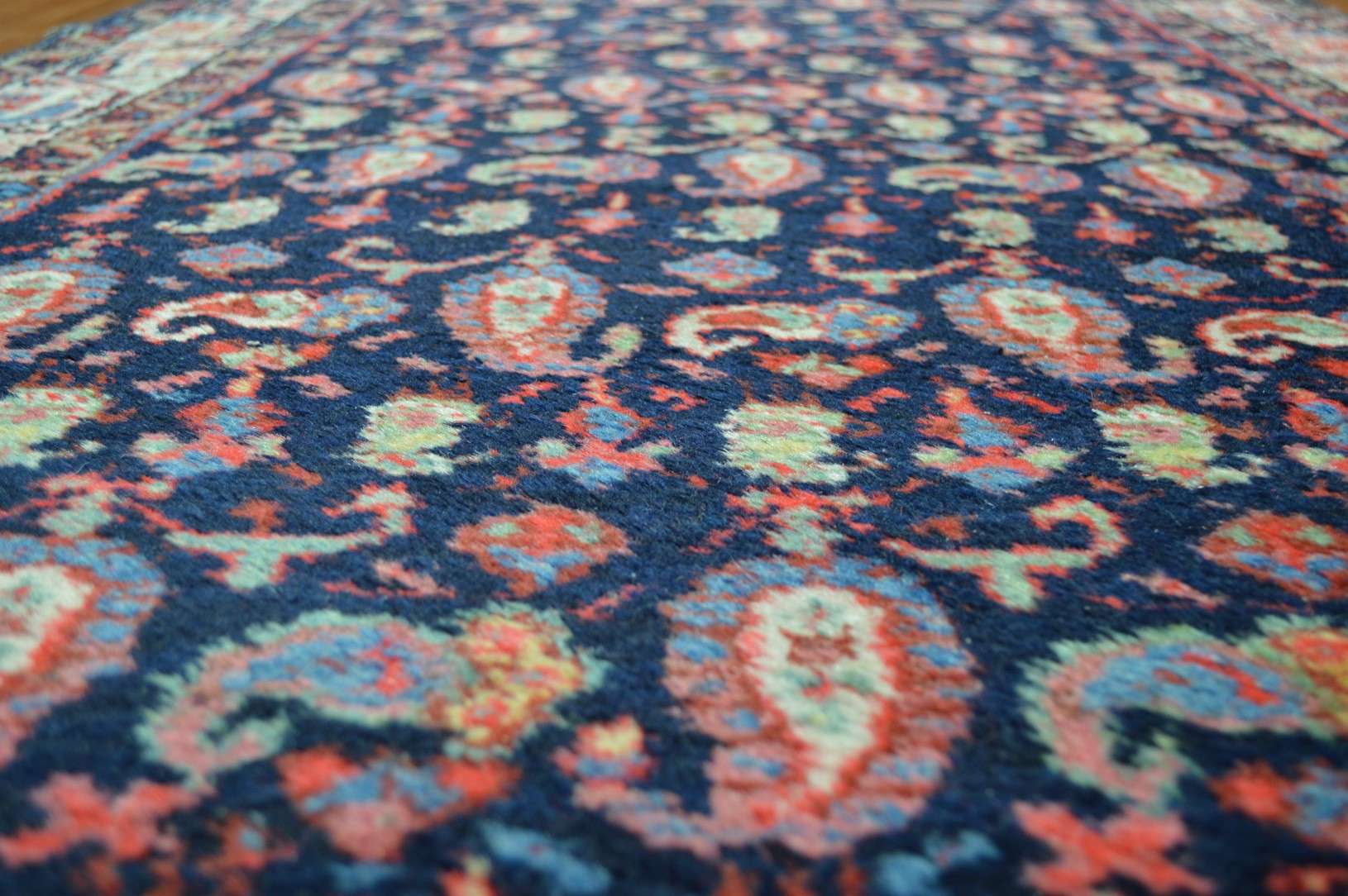3' 6" x 16' 2" Persian Hamadan Rug - Image 4