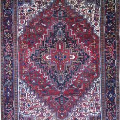 8' 5" x 11' 8" Persian Heriz Rug